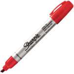 SHARPIE PRO METAL PERMANENT MARKER CHISEL POINT RED
