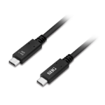 Siig CB-TC0D11-S1 USB cable USB 3.2 Gen 1 (3.1 Gen 1) 39.4" (1 m) USB C Black