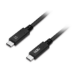 Siig CB-TC0D11-S1 USB cable USB 3.2 Gen 1 (3.1 Gen 1) 39.4" (1 m) USB C Black