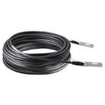 Hewlett Packard Enterprise StoreFabric C-series 5M Passive Copper SFP+ Cable networking cable Black 196.9" (5 m)