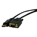 Cablenet 5m DisplayPort Male 1.2 - SVGA HD15 Male 1080i Black PVC Cable