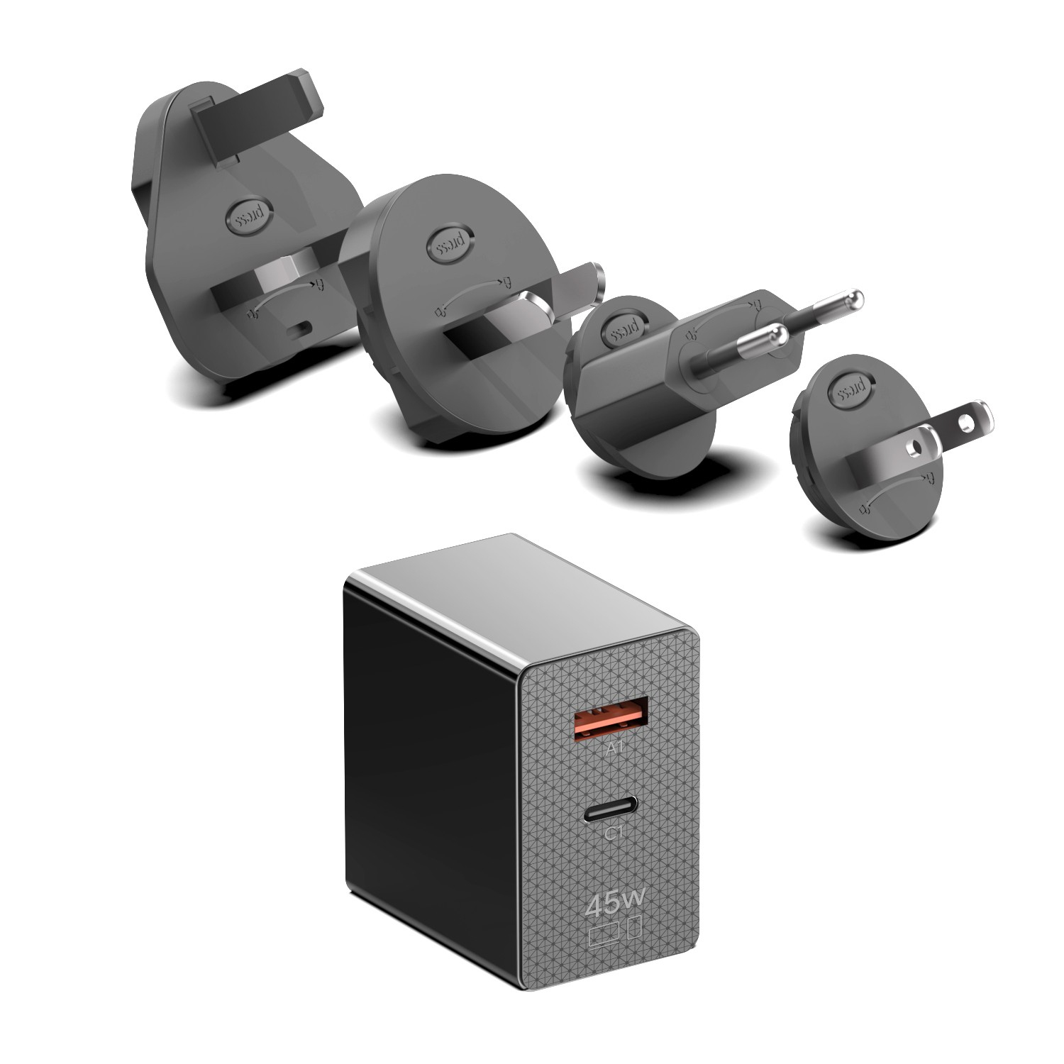 Wallmount GaN 45W USB-C Adapter thumbnail