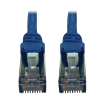 Tripp Lite N262-S06-BL Cat6a 10G Snagless Shielded Slim STP Ethernet Cable (RJ45 M/M), PoE, Blue, 6 ft. (1.8 m)