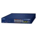 PLANET FGSD-1008HPS network switch Managed Fast Ethernet (10/100) Power over Ethernet (PoE) Blue