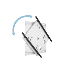 Multibrackets M VESA Wallmount Flip 600 White