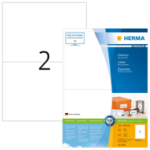 HERMA Labels Premium A4 210x148 mm white paper matt 400 pcs.