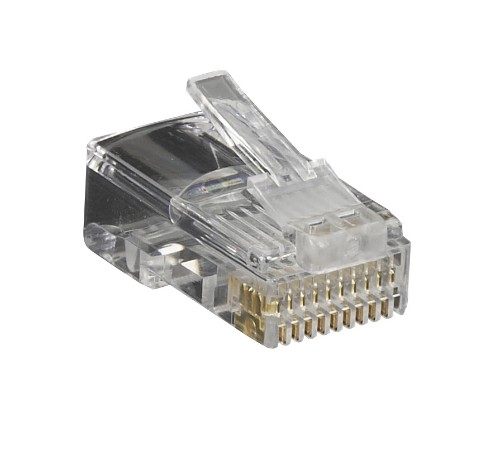 Black Box FMTP1045-10PAK wire connector RJ-45 Transparent