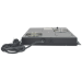 Intellinet 2-Fan Ventilation Unit for 19" Racks, Roof Mount, with Thermostat, Black