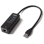 Plugable Technologies USB 3.0 USB 3.2 Gen 1 (3.1 Gen 1) Type-A 5000 Mbit/s Black