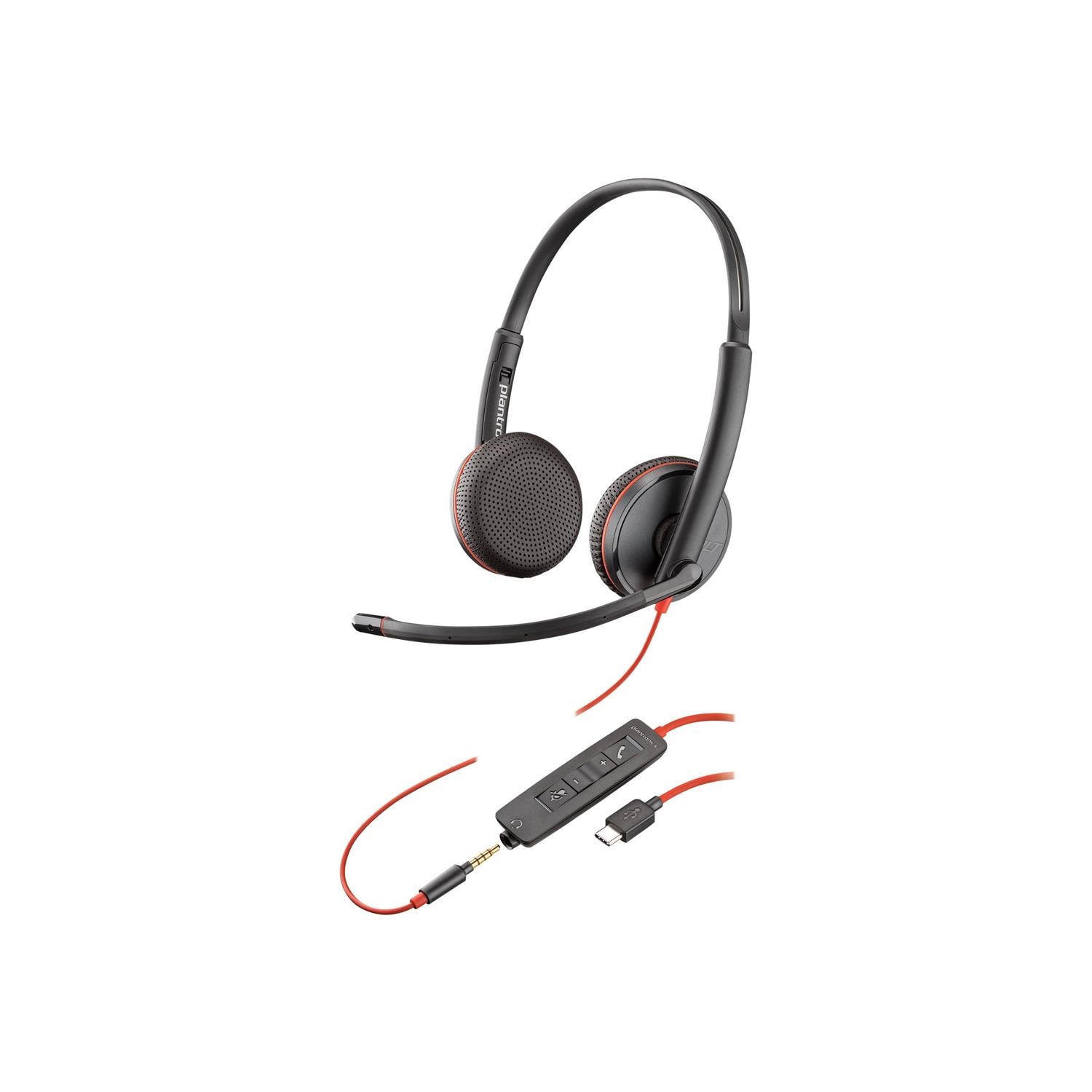 Hp Poly Blackwire C3225 Usb-A Headset