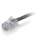 C2G 75ft Cat6 RJ-45 networking cable Black 900" (22.9 m) U/UTP (UTP)