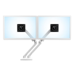 Ergotron MX Series Desk Dual Monitor Arm 61 cm (24") White