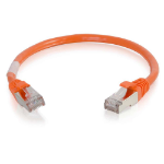 C2G 14ft Cat6 networking cable Orange 168.1" (4.27 m) S/FTP (S-STP)