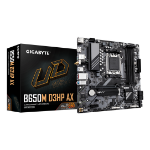 GIGABYTE B650M D3HP AX Motherboard - AMD Ryzen 9000 Series CPUs, 5+2+2 Phases VRM, up to 8000MHz DDR5 (OC), 2xPCIe 4.0 M.2, WIFI 6E, 2.5GbE LAN, USB 3.2 Gen 1