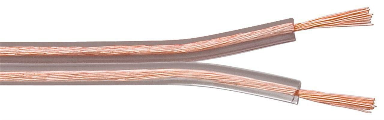 Microconnect AUDSPEAKER7-100 audio cable 100 m Transparent