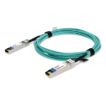 AddOn Networks ADD-SCISDE-AOC4M InfiniBand/fibre optic cable 157.5" (4 m) SFP+ AOC Aqua color, Stainless steel