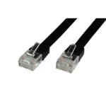 Microconnect V-UTP602S-FLAT networking cable Black 2 m Cat6 U/UTP (UTP)