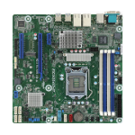 Asrock E3C242D4U2-2T server/workstation motherboard LGA 1151 (Socket H4) Micro ATX Intel C242
