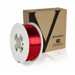 Verbatim 55054 matériel d'impression 3D PETg (polyéthylène téréphtalate glycolisé) Rouge, Transparent 1 kg