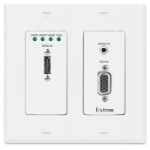 Extron XTP T UWP 202 4K NL socket-outlet HDMI + VGA + 3.5mm White