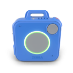 Zebra WS101 Bluetooth Badge, Clip Mount, 480mAh Removable Battery, Healthcare, Global