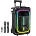 SONICGEAR HYPERBOX 1500 Pro 15'' Portable Karaoke Speaker 240W BT/USB 2x Wireless Mics