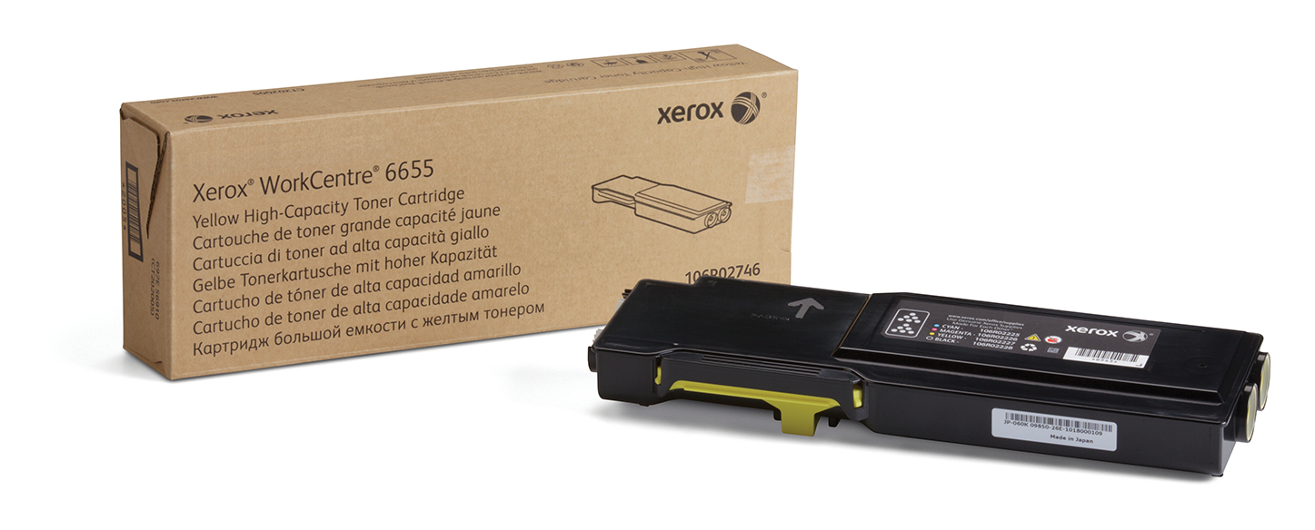 Image of Xerox 106R02746 Toner cartridge yellow, 7K pages ISO/IEC 19798 for...