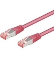 Image of Wentronic CAT 6 Patch Cable S/FTP (PiMF) - magenta - 15m - 15 m -...