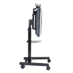 Chief PFCUB-G multimedia cart/stand Black, Silver Flat panel