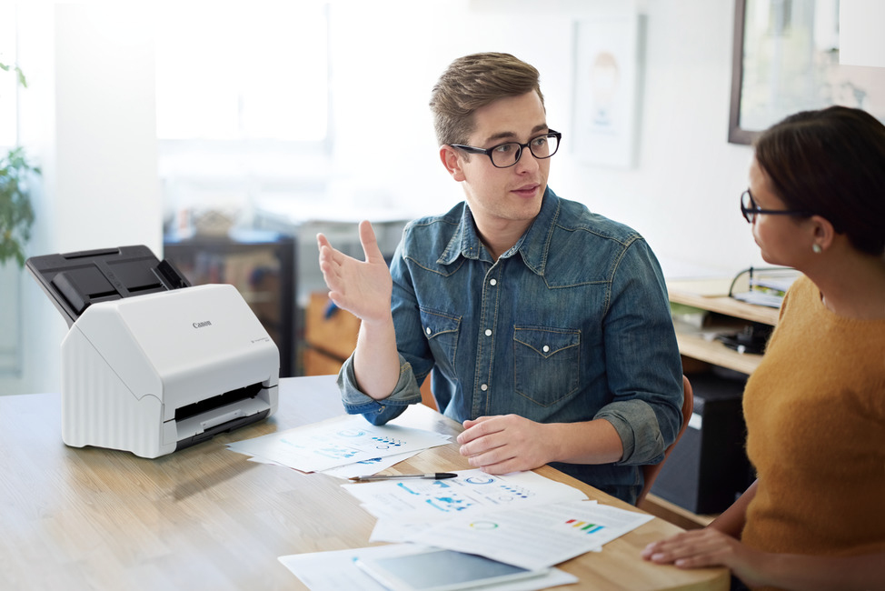 Canon imageFORMULA R30 Driverless Desktop Document Scanner