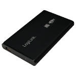 LogiLink UA0106 storage drive enclosure Black 2.5" USB powered