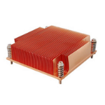 Inter-Tech K-129 Processor Koelplaat/radiatoren Koper