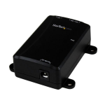 StarTech.com POEINJ1GW Gigabit Ethernet 48V PoE adapter