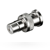 Image of Microconnect BNCRCAADAPTOR1 cable gender changer BNC RCA Metallic
