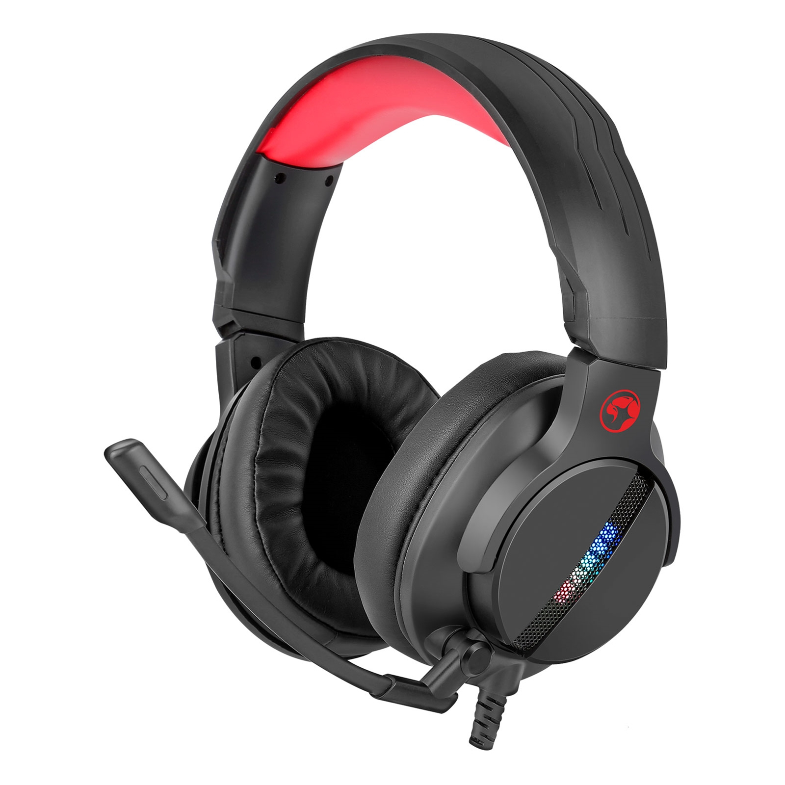 Image of Marvo HG9065 headphones/headset Wired Head-band Gaming USB Type-A...