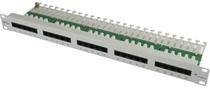 Image of Telegärtner 25-port ISDN patch panel Cat.3 1U