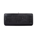 V7 KU300ES toetsenbord Thuis USB QWERTY Spaans Zwart