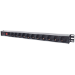 Intellinet Vertical Rackmount 12-Way Power Strip - German Type, With On/Off Switch and Overload Protection, 1.6m Power Cord (Euro 2-pin plug)