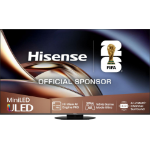 Hisense 75U8Q 190.5 cm (75") 4K Ultra HD Smart TV Wi-Fi Black, Grey