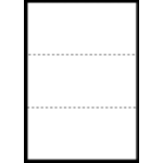 Capture SHIPLABEL99X210-I3P printeretiket Wit