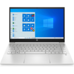 HP Pavilion 14-dv0018na Intel® Core™ i7 i7-1165G7 Laptop 35.6 cm (14") Touchscreen Full HD 16 GB DDR4-SDRAM 512 GB SSD Wi-Fi 5 (802.11ac) Windows 11 Home Silver