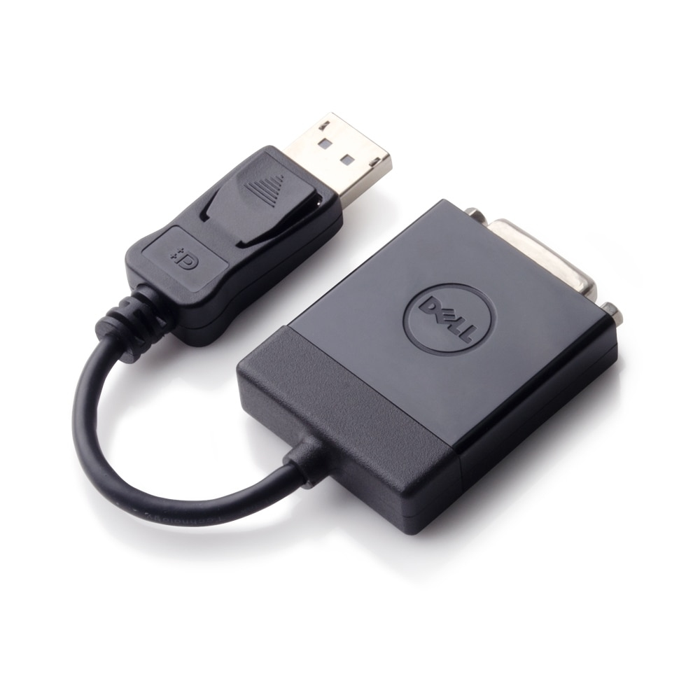 Image of DELL 470-ABEO video cable adapter DisplayPort DVI Black