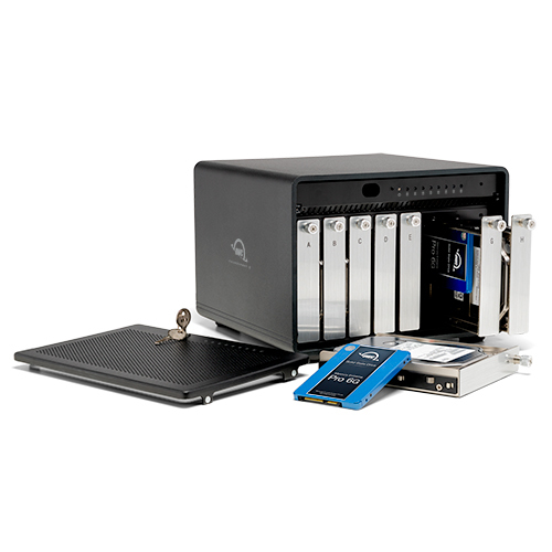 OWC ThunderBay 8 disk array Tower Black, 23 in distributor/wholesale ...
