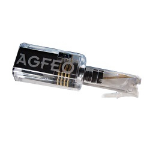 AGFEO 6100462 telephone splitter Black, Transparent