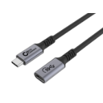 Microconnect W126988094 USB cable 1 m USB4 Gen 2x2 USB C Black