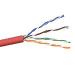 Belkin Cat5e Bulk Cable - 1000ft - Red networking cable 12007.9" (305 m)