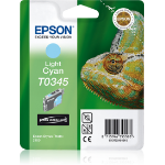 Epson C13T03454010/T0345 Ink cartridge light cyan, 440 pages 17ml for Epson Stylus Photo 2100
