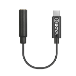 BOYA BY-K4 audio cable 3,5mm USB Type-C Black