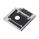 Digitus SSD/HDD Installation Frame for CD/DVD/Blu-ray drive slot, SATA to SATA III, 9.5 mm installation height