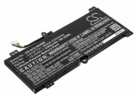 Image of ASUS 0B200-02940000 notebook spare part Battery